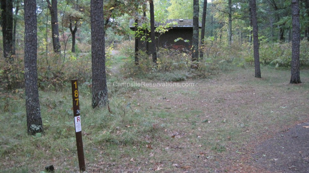 Old logging trail outlet campground